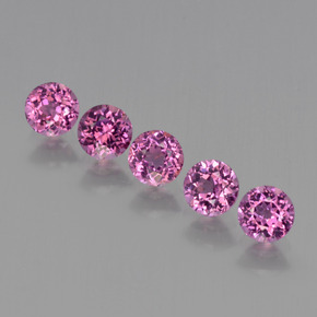 Achetez naturel 1,85ct rouge grenat rhodolite gems, coupe roude, en provenance mozambique chez gemselect. en stock, livraison internationale!
