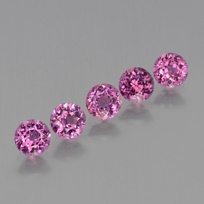 Achetez naturel 1,85ct rouge grenat rhodolite gems, coupe roude, en provenance mozambique chez gemselect. en stock, livraison internationale!