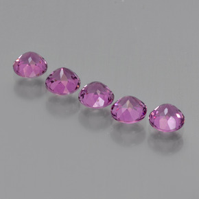 Achetez naturel 1,85ct rouge grenat rhodolite gems, coupe roude, en provenance mozambique chez gemselect. en stock, livraison internationale!