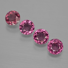 Achetez naturel 2.24ct Rose-magenta Grenat Rhodolite gems, Coupe roude, En provenance Mozambique chez GemSelect. En stock, livraison internationale!