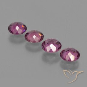Achetez naturel 2,25ct pourpre grenat rhodolite gems, coupe roude, en provenance mozambique chez gemselect. en stock, livraison internationale!