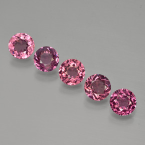 Achetez naturel 2,69ct rouge grenat rhodolite gems, coupe roude, en provenance mozambique chez gemselect. en stock, livraison internationale!
