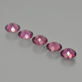 Achetez naturel 2,69ct rouge grenat rhodolite gems, coupe roude, en provenance mozambique chez gemselect. en stock, livraison internationale!