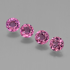 Achetez naturel 2,24ct rouge grenat rhodolite gems, coupe roude, en provenance mozambique chez gemselect. en stock, livraison internationale!