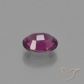 Grenat rhodolite pourpre naturelle coupe ovale, 1,03 ct, VS