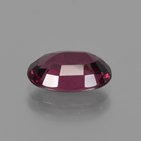 Grenat Rhodolite Rouge framboises naturelle Coupe ovale, 2.15 ct, VVS-VS
