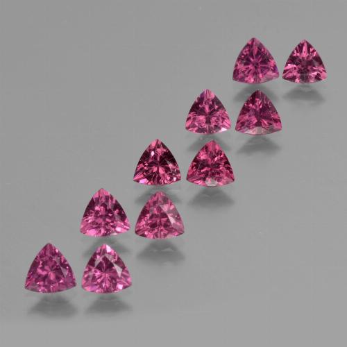 Achetez naturel 5,37ct pourpre grenat rhodolite gems, trillion, en provenance tanzanie chez gemselect. en stock, livraison internationale!