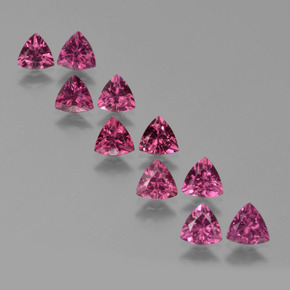 Achetez naturel 5,37ct pourpre grenat rhodolite gems, trillion, en provenance tanzanie chez gemselect. en stock, livraison internationale!