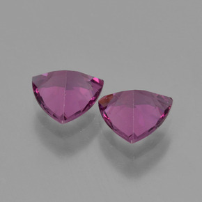 Achetez naturel ct Rose violet Grenat Rhodolite gems, Trillion, En provenance Mozambique chez GemSelect. En stock, livraison internationale!