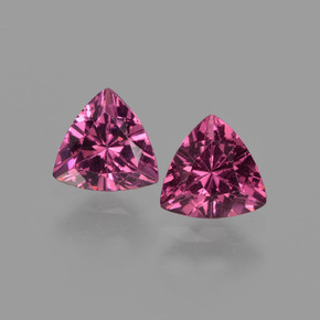 Achetez naturel ct rose grenat rhodolite gems, trillion, en provenance mozambique chez gemselect. en stock, livraison internationale!