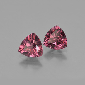 Achetez naturel ct rose grenat rhodolite gems, trillion, en provenance mozambique chez gemselect. en stock, livraison internationale!