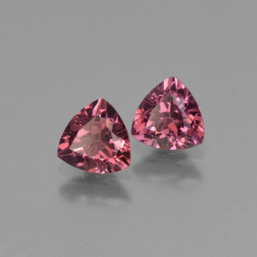 Achetez naturel ct rose grenat rhodolite gems, trillion, en provenance mozambique chez gemselect. en stock, livraison internationale!