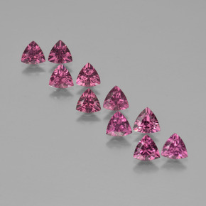 Achetez naturel 4.99ct Pourpre de baies roses Grenat Rhodolite gems, Trillion, En provenance Mozambique chez GemSelect. En stock, livraison internationale!