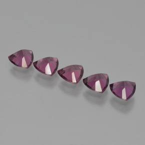 Achetez naturel ct rose grenat rhodolite gems, trillion, en provenance mozambique chez gemselect. en stock, livraison internationale!