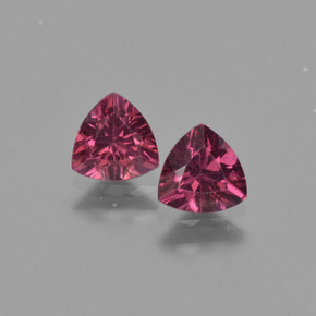 Achetez naturel ct rose grenat rhodolite gems, trillion, en provenance mozambique chez gemselect. en stock, livraison internationale!