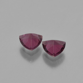 Achetez naturel ct rose grenat rhodolite gems, trillion, en provenance mozambique chez gemselect. en stock, livraison internationale!