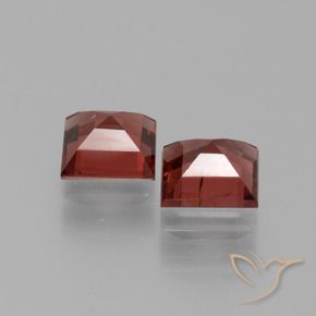Shop natural 1.44ct Rouge moyen-foncé Grenat Rhodolite gems, Carré, from Mozambique at GemSelect. In stock, global shipping!