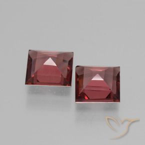Shop natural 1.45ct Rouge merlot Grenat Rhodolite gems, Carré, from Mozambique at GemSelect. In stock, global shipping!