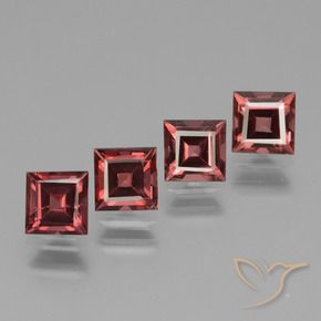 Shop natural 3.18ct Rouge merlot Grenat Rhodolite gems, Carré, from Mozambique at GemSelect. In stock, global shipping!