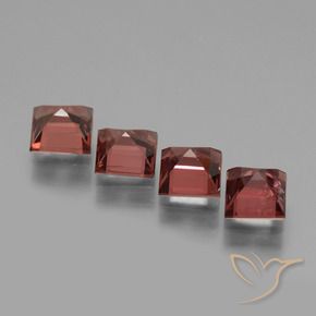 Shop natural 3.18ct Rouge merlot Grenat Rhodolite gems, Carré, from Mozambique at GemSelect. In stock, global shipping!
