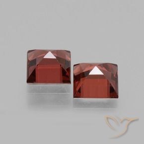 Shop natural 1.68ct Rouge écarlate profond Grenat rhodolite gems, Carré, from Mozambique at GemSelect. In stock, global shipping!