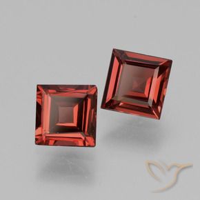 Shop natural 1.45ct Rouge foncé Grenat Rhodolite gems, Carré, from Mozambique at GemSelect. In stock, global shipping!