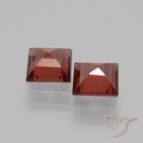 Shop natural 1.43ct Rouge foncé Grenat rhodolite gems, Carré, from Mozambique at GemSelect. In stock, global shipping!