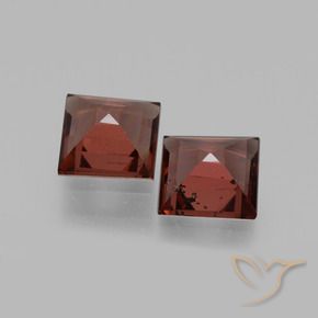 Shop natural 1.31ct Rouge foncé Grenat Rhodolite gems, Carré, from Mozambique at GemSelect. In stock, global shipping!