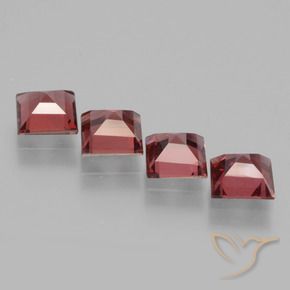 Shop natural 3.07ct Rouge cramoisi Grenat Rhodolite gems, Carré, from Mozambique at GemSelect. In stock, global shipping!