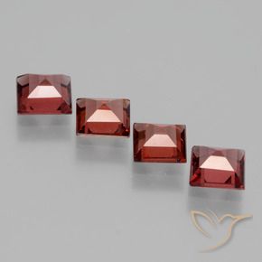 Shop natural 2.58ct Rouge foncé Grenat Rhodolite gems, Carré, from Mozambique at GemSelect. In stock, global shipping!