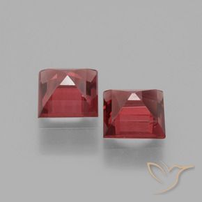 Shop natural 1.43ct Rouge foncé Grenat rhodolite gems, Carré, from Mozambique at GemSelect. In stock, global shipping!