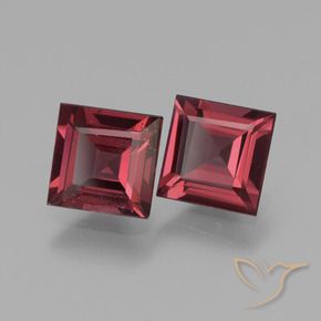 Shop natural 1.53ct Rouge écarlate Grenat Rhodolite gems, Carré, from Mozambique at GemSelect. In stock, global shipping!
