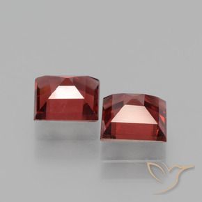 Shop natural 1.49ct Rouge sang profond Grenat Rhodolite gems, Carré, from Mozambique at GemSelect. In stock, global shipping!