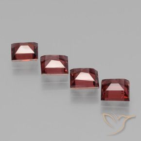 Shop natural 2.75ct Rouge foncé Grenat rhodolite gems, Carré, from Mozambique at GemSelect. In stock, global shipping!