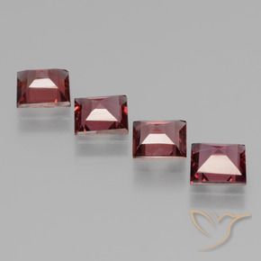 Shop natural 2.47ct Rouge foncé Grenat Rhodolite gems, Carré, from Mozambique at GemSelect. In stock, global shipping!