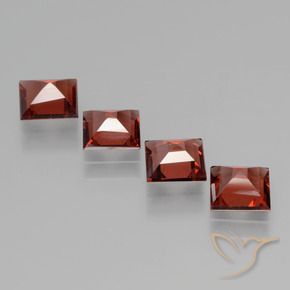 Shop natural 2.48ct Rouge foncé Grenat Rhodolite gems, Carré, from Mozambique at GemSelect. In stock, global shipping!