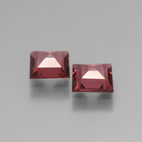 Achetez naturel ct rose grenat rhodolite gems, carré, en provenance mozambique chez gemselect. en stock, livraison internationale!