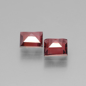 Achetez naturel ct rose grenat rhodolite gems, carré, en provenance mozambique chez gemselect. en stock, livraison internationale!