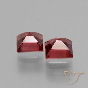 Shop natural 1.67ct Rouge moyen Grenat rhodolite gems, Carré, from Mozambique at GemSelect. In stock, global shipping!