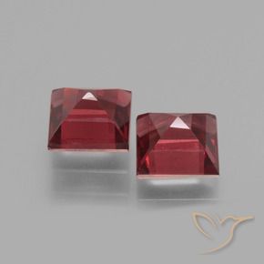 Shop natural 1.75ct Rouge foncé Grenat rhodolite gems, Carré, from Mozambique at GemSelect. In stock, global shipping!