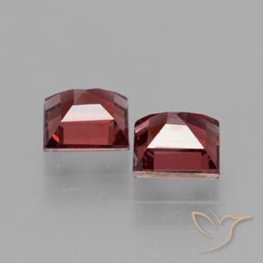 Shop natural 1.70ct Rouge moyen Grenat Rhodolite gems, Carré, from Mozambique at GemSelect. In stock, global shipping!