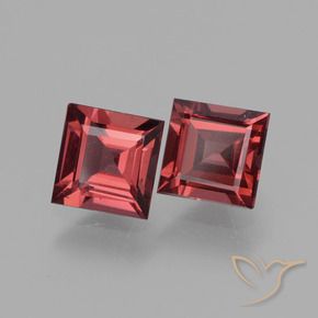 Shop natural 1.48ct Rouge Rosâtre Grenat Rhodolite gems, Carré, from Mozambique at GemSelect. In stock, global shipping!