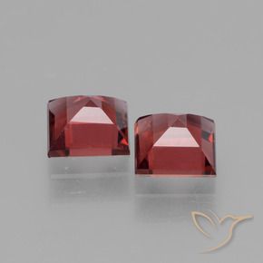 Shop natural 1.48ct Rouge Rosâtre Grenat Rhodolite gems, Carré, from Mozambique at GemSelect. In stock, global shipping!