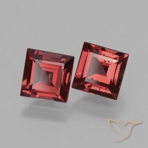 Shop natural 1.72ct Rouge écarlate Grenat Rhodolite gems, Carré, from Mozambique at GemSelect. In stock, global shipping!