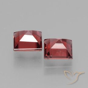 Shop natural 1.72ct Rouge écarlate Grenat Rhodolite gems, Carré, from Mozambique at GemSelect. In stock, global shipping!