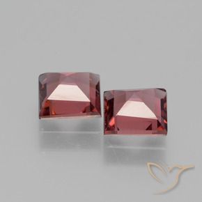 Shop natural 1.40ct Rouge foncé Grenat Rhodolite gems, Carré, from Mozambique at GemSelect. In stock, global shipping!