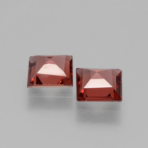 Achetez naturel 1,23ct rose grenat rhodolite gems, carré, en provenance mozambique chez gemselect. en stock, livraison internationale!