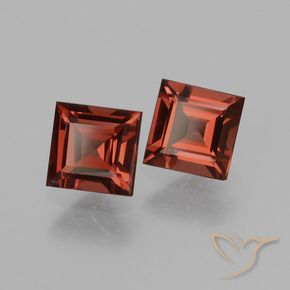 Shop natural 1.48ct Rouge moyen Grenat Rhodolite gems, Carré, from Mozambique at GemSelect. In stock, global shipping!
