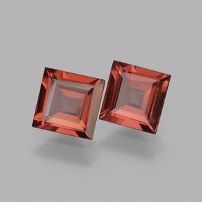 Achetez naturel 1,26ct rose grenat rhodolite gems, carré, en provenance mozambique chez gemselect. en stock, livraison internationale!