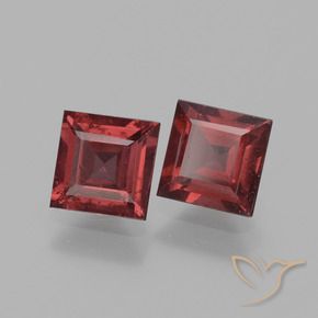 Shop natural 1.53ct Rouge foncé Grenat Rhodolite gems, Carré, from Mozambique at GemSelect. In stock, global shipping!